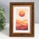Photo frame plastic 10x15 cm "Niva" Old gold