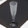 Plastic disposable glass for champagne “flute”, 100 ml, 6 pcs/unit, color mix