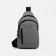 Slow bag ZFTS, textiles, gray color