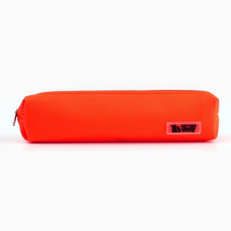 Artificial leather pencil case Artfox Study, 21*4*4 cm, orange-2