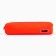 Artificial leather pencil case Artfox Study, 21*4*4 cm, orange