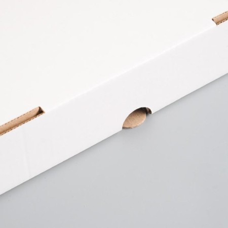 Pizza box, white, 30 x 30 x 4 cm-1