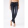 Women's jeans modeling CONTE ELEGANT, size XS, black color