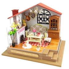 Интерьерный конструктор Hobby Day MiniHouse «Дом в стиле шале», румбокс