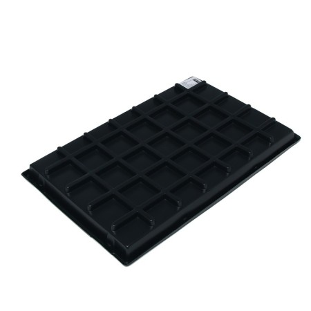 Matin for seedlings, 53 × 33 × 4 cm, plastic, black, Greengo-1