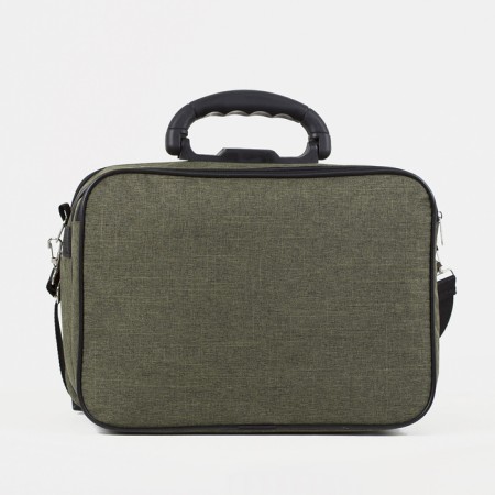 Male bag, "ZFTS", green color-1