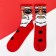 New Year. New Year's socks KAFTAN "Santa Claus" Size 41-44 (27-29 cm), red color