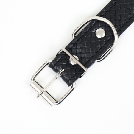Reented “Traveler” collar, 52.5 x 2.5 cm, mix of flowers-4
