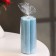 Candle-cylinder "Four-leafer", 4.5x10.5 cm, Niva, 6 hours