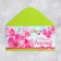 Money envelope "Happy Birthday!" Orchids, 16.5 × 8 cm