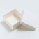 The box is folding, the lid is, white, 10 x 10 x 5 cm