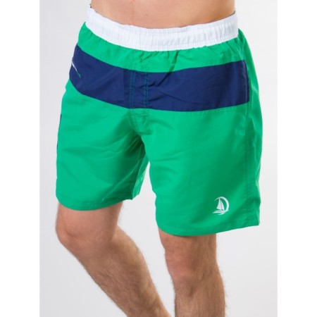 Male ISee shorts, size 54, green color, blue
