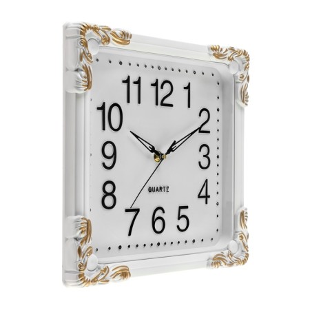 Watch Wall Interior "Ruth", discrete move, 30 x 30 cm, aa-1