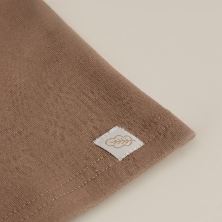 T -shirt with DL. Slee Sl Home Height 86-92 cm, col. coffee-4