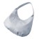 Female bag, artificial leather, blue 40x13x22 cm