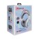 Headphones XTRIKE Me GH-515W, game, full-size, backlight, Mic, USB+2x3.5 mm, 2 m, white