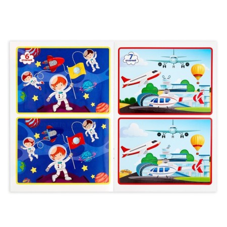 A set of books with markers “Write-St. For boys ”2 pcs. 12 p.-1