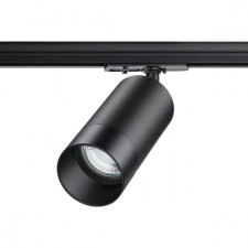 Светильник трековый SLIM, 9Вт GU10, 1-Ф, цвет черный