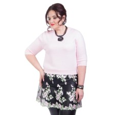 Female jumper, size 60, pink color