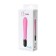 Vibrator L’Eroina by Toyfa Polly, 7 modes, silicone, pink color, 18.3 cm, d = 3.1 cm