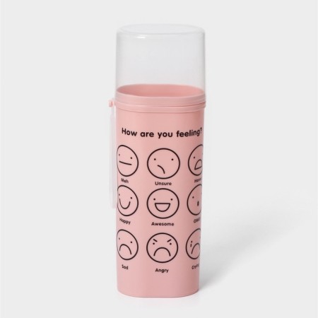Case for toothpaste and brushes, 6.3 × 4.5 × 19.8 cm, mix color-7