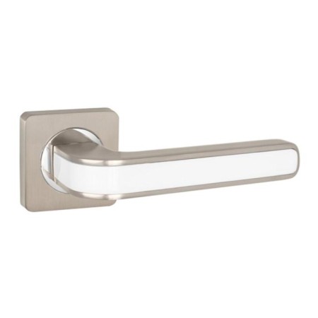 Separate handle Futura ZQ SN/WH-19, color matte nickel, white