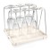 Bocals stand with a flexispace tray, desktop, 33x 14.8 cm