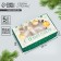 Box for eclairs with liners “Happy New Year!”, Branches, 25.2 x 15 x 7 cm, new year