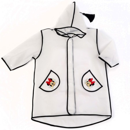 Children's raincoat, size m, 100-110 cm, Minnie Mouse-1