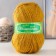 Yarn "Tenderness" 60% acrylic, 40% goats fluff 230m/100g (mustard)