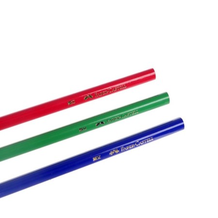 Pencils 24 colors Faber-Castell Eco three-sided with a grinder, cardboard box-3