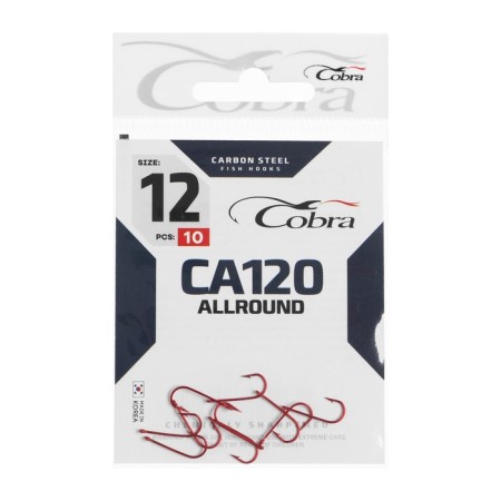Cobra Allround hooks, series CA120, No. 12, 10 pcs.
