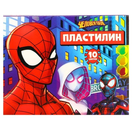 Plasticine 10 colors 150 g "Spider-Man"-4
