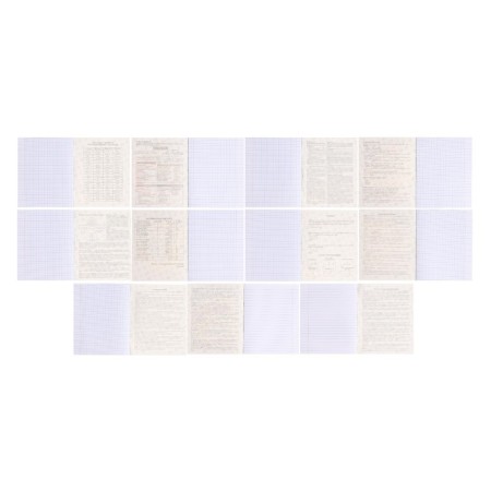 A set of object notebooks Calligrata Top "Sneakers", 48 sheets, 12 items, with reference material, cover coated cardboard, glossy lamination, offset block-11