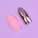 Patch nails, 12 pcs, with adhesive plates, the shape of the almonds, matte/chrome, pink, golden