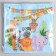 Paper napkins “Happy birthday”, 33x33 cm, set 20 pcs.