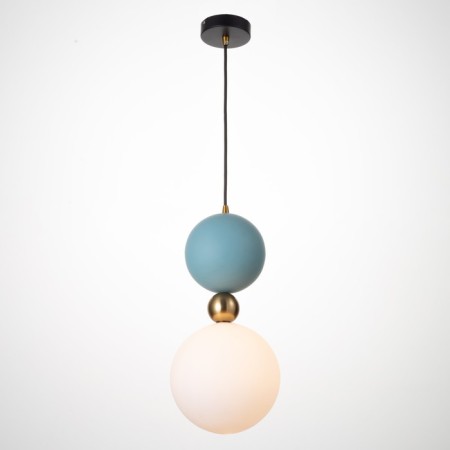 Bayerlux lamp "Bonnel" E27 40W green 18x18x55-150 cm-1