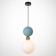 Bayerlux lamp "Bonnel" E27 40W green 18x18x55-150 cm