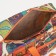 Road bag with lightning, external pocket, long belt, orange/colorful color