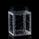 New Year. Box gift New Year folding PVC "Winter" 12 x 12 x 15 cm.