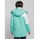 Ski jacket female, size 46, turquoise color