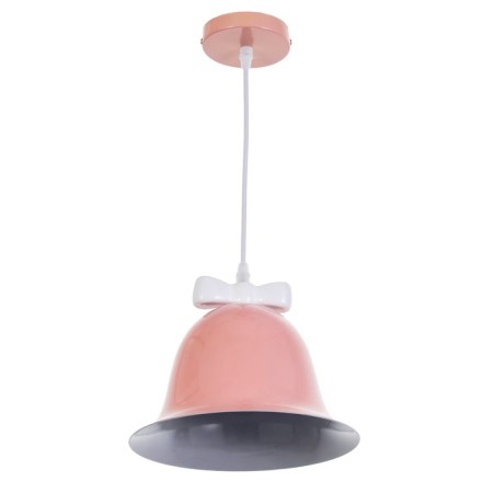 Lamp "Mickey" E27 40W pink white 23x23x19-119cm Bayerlux