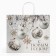 Gift package "New Year's balls", white craft, 32 x 28 x 15 cm, New Year
