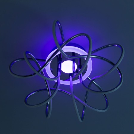 Ceiling CITILUX CULCH "JMINI SMART" CL229A151E 50x50x23 cm, 5x19W, LED, Gray color.-30