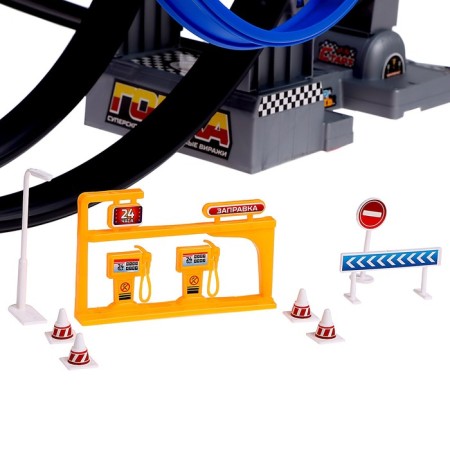 Automotist-parking "Cool loop", with launch, 2 in 1-4