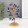 Bonsai souvenir "Cash tree" Blue 60 stones 5.5x5x5x15.5 cm