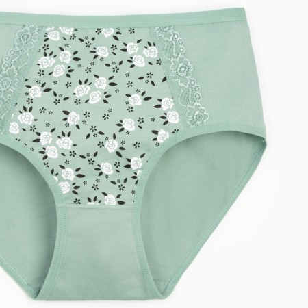 Panties female color green, size 48-50-1