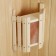 ABAZHUR with Himalayan salt 1 tile, linden, 29x40x13 cm