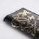 Cover for passport, black color