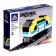 Designer "railway. Electric locomotive ", with launch, 72 parts